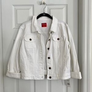 Elle White Denim Jacket
